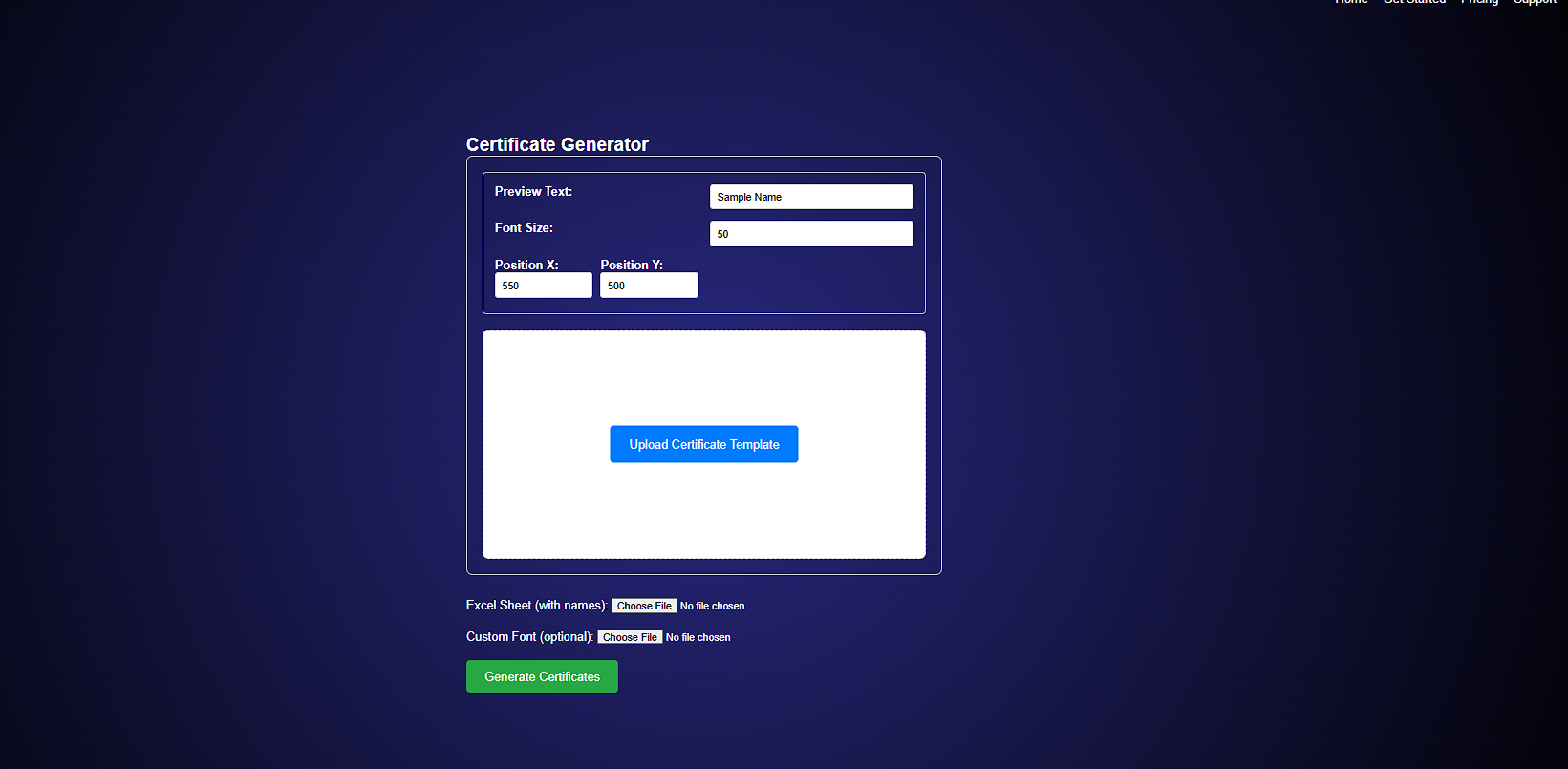 AutoCerti - Certificate Automation